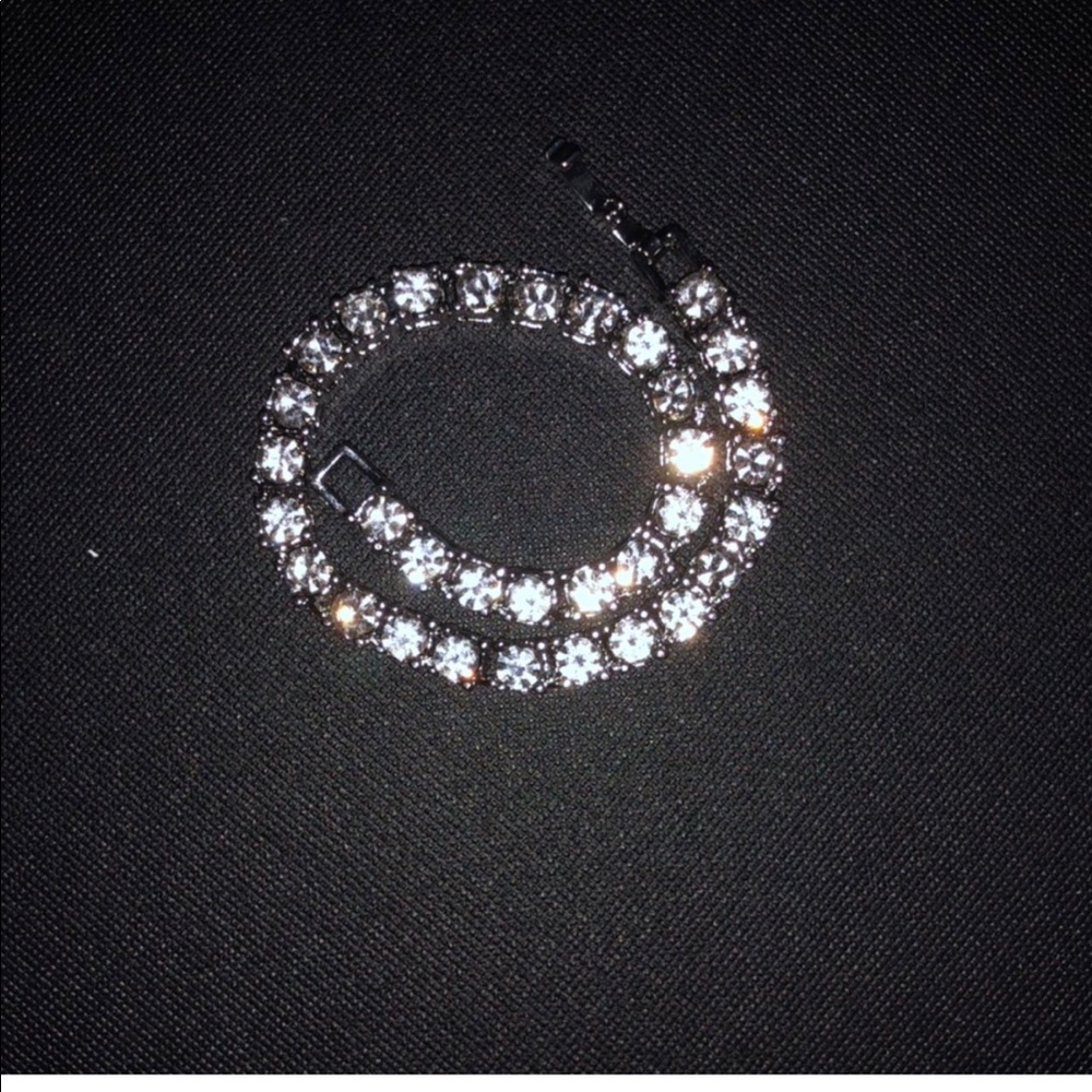 Single Row CZ Bracelet